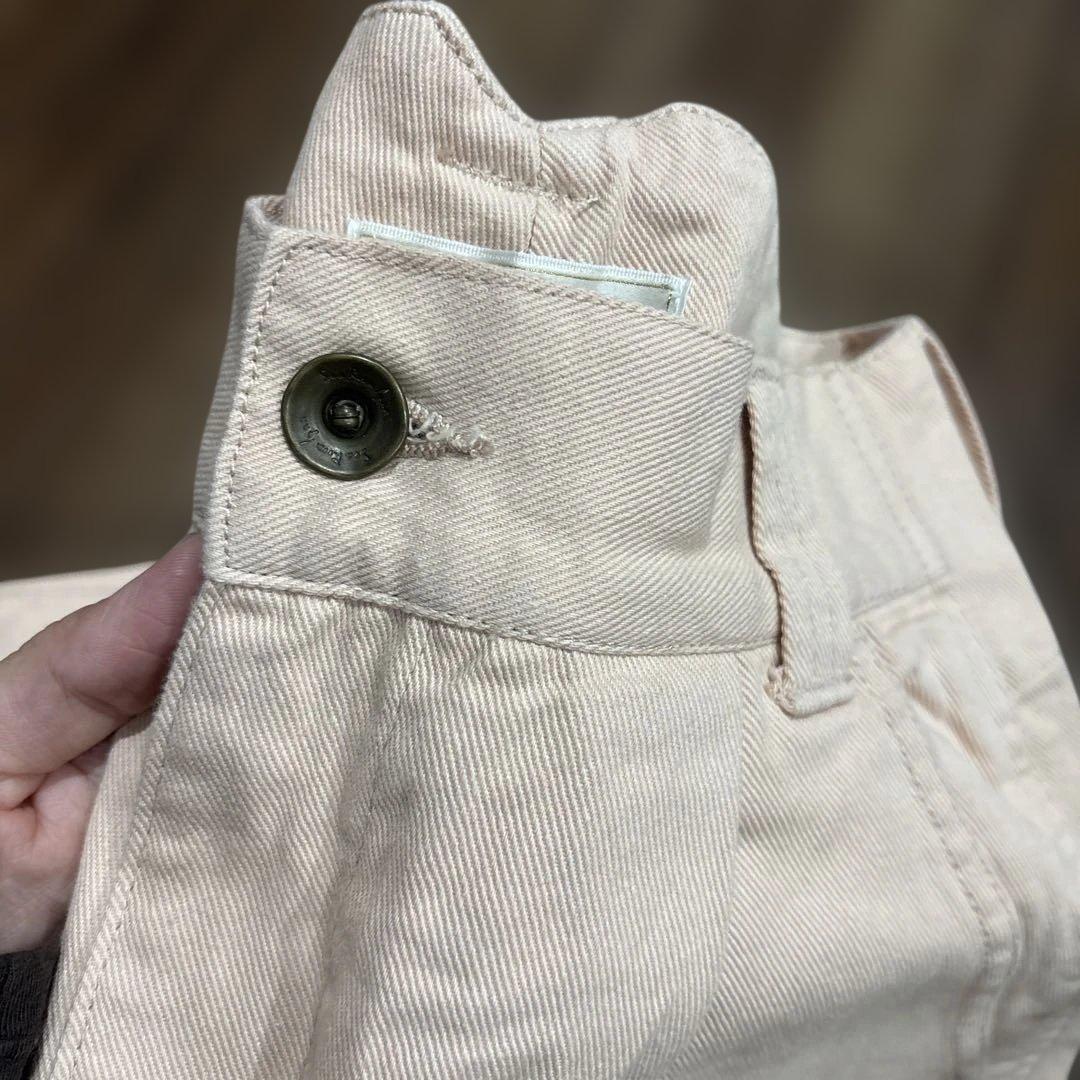 SeaRoomlynn Tuckボリュームテーパードカーゴパンツピンク S 美品 — image 4