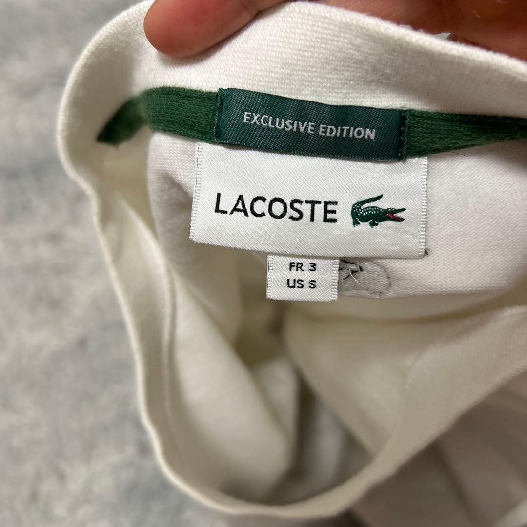 LACOSTE ロゴ Tシャツ ホワイト TH714PL — image 4