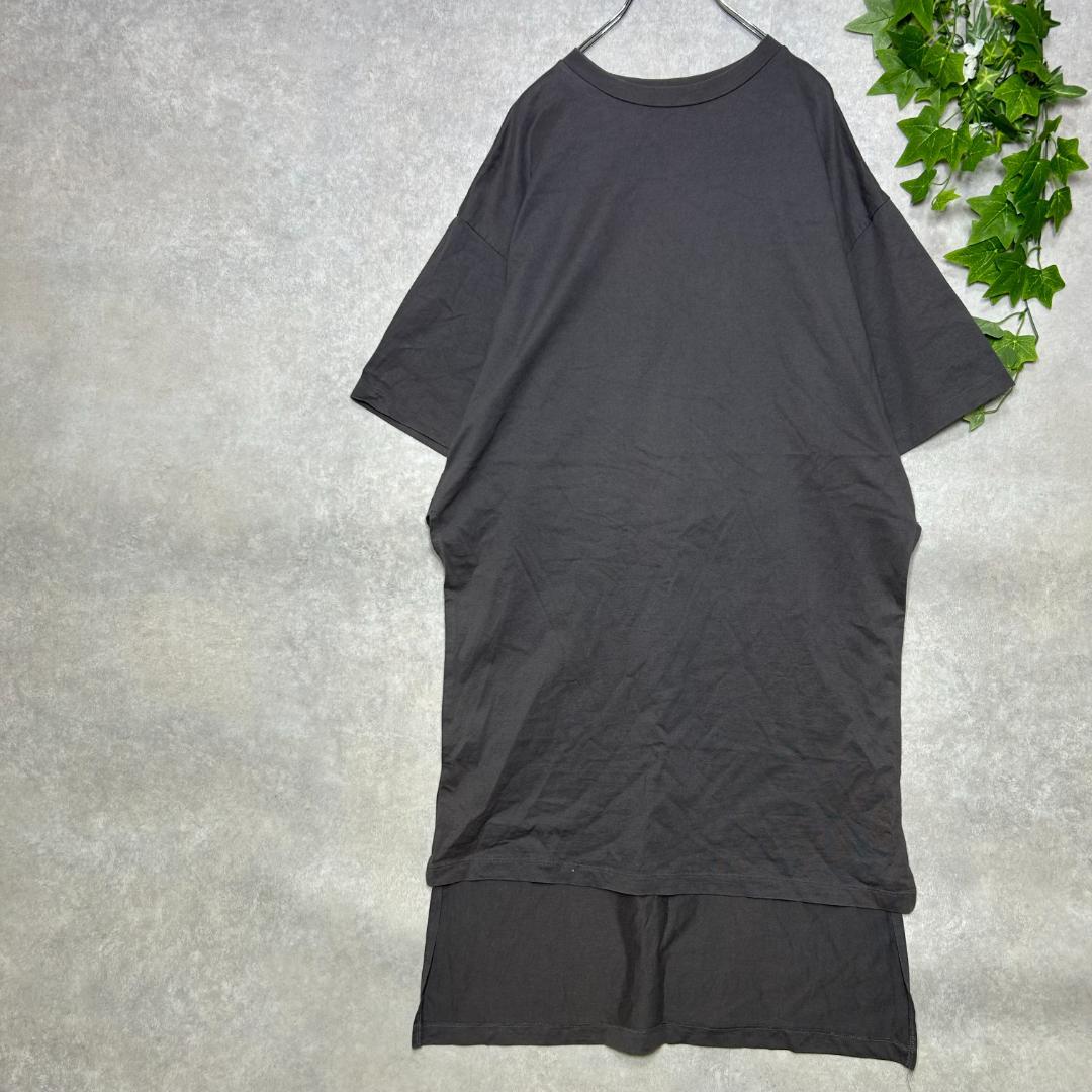 ジャーナルスタンダード　サイドスリットTシャツワンピース コットン100% F — image 3