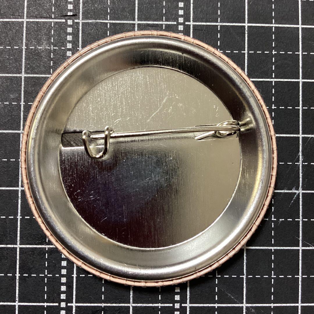 喘息マーク 缶バッジ オレンジ 1点 — image 2