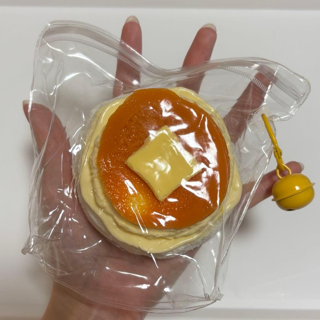 リアルパンケーキ プリンのせ スクイーズ 大きめ — image 2