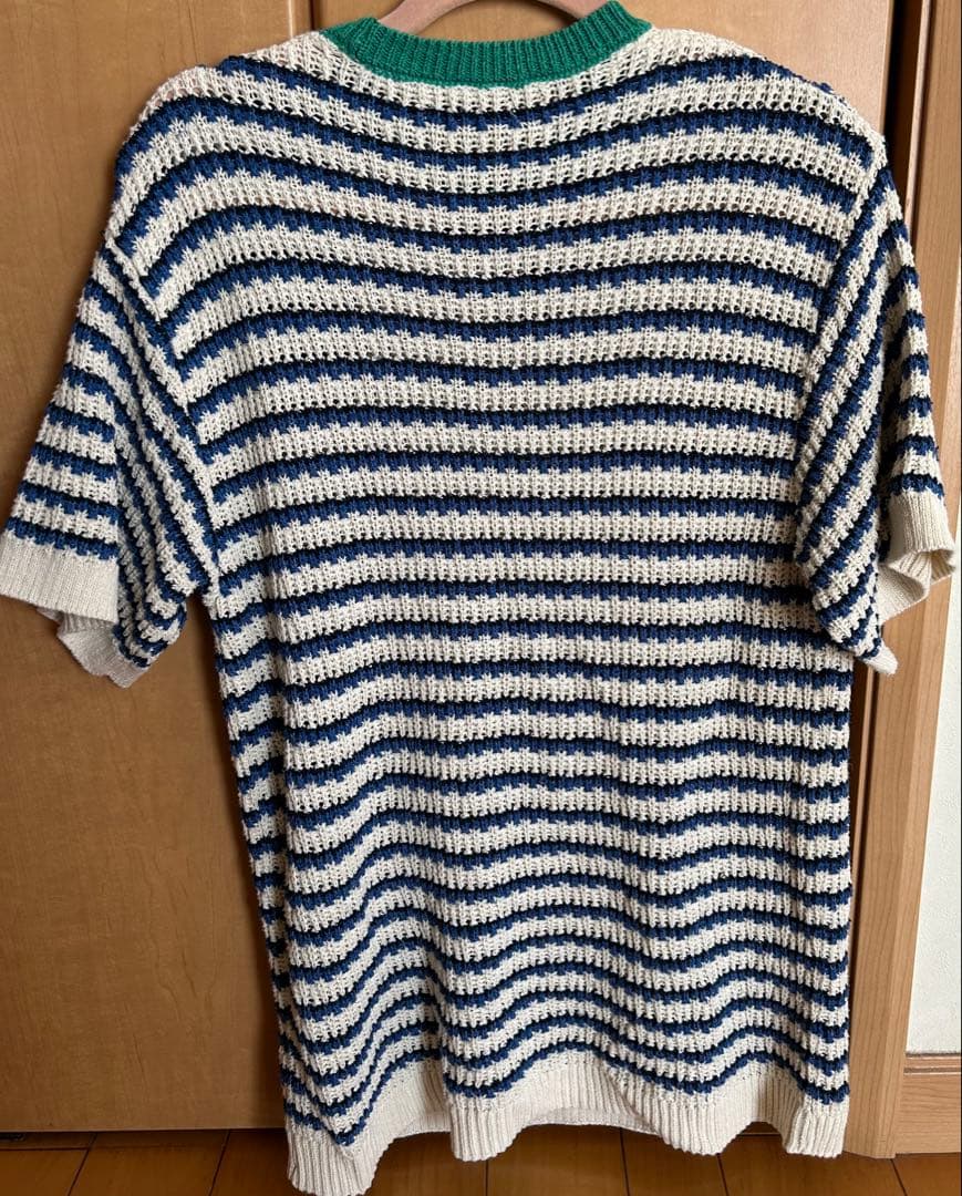 zara ストライプニットTシャツ サマーニット — image 3