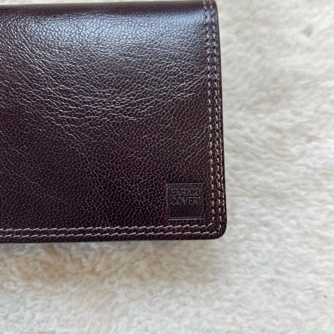 ❤️参考価格:約10,000円❤️未使用❤️エンリココベリ 長財布 チョコ — image 3
