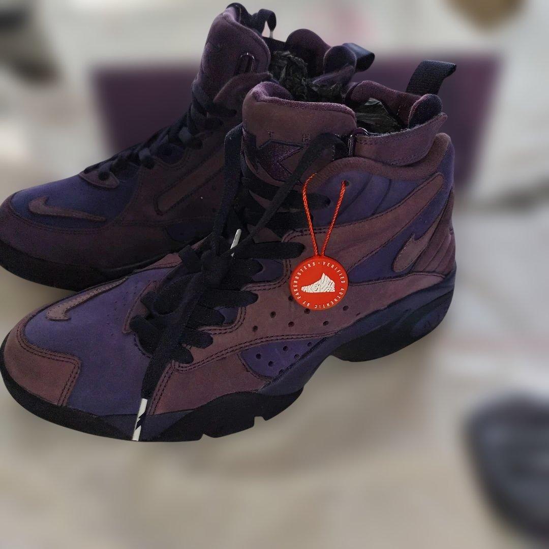 Nike パープル ハイカットスニーカー 新品タグ付き — image 2