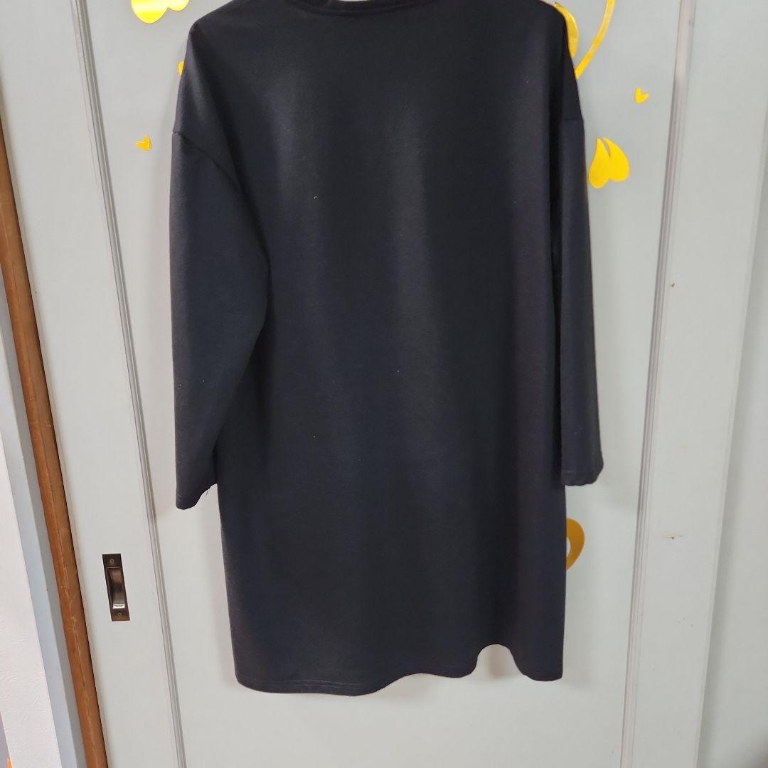 黒の長袖プリントワンピース！チュニック❕ — image 2