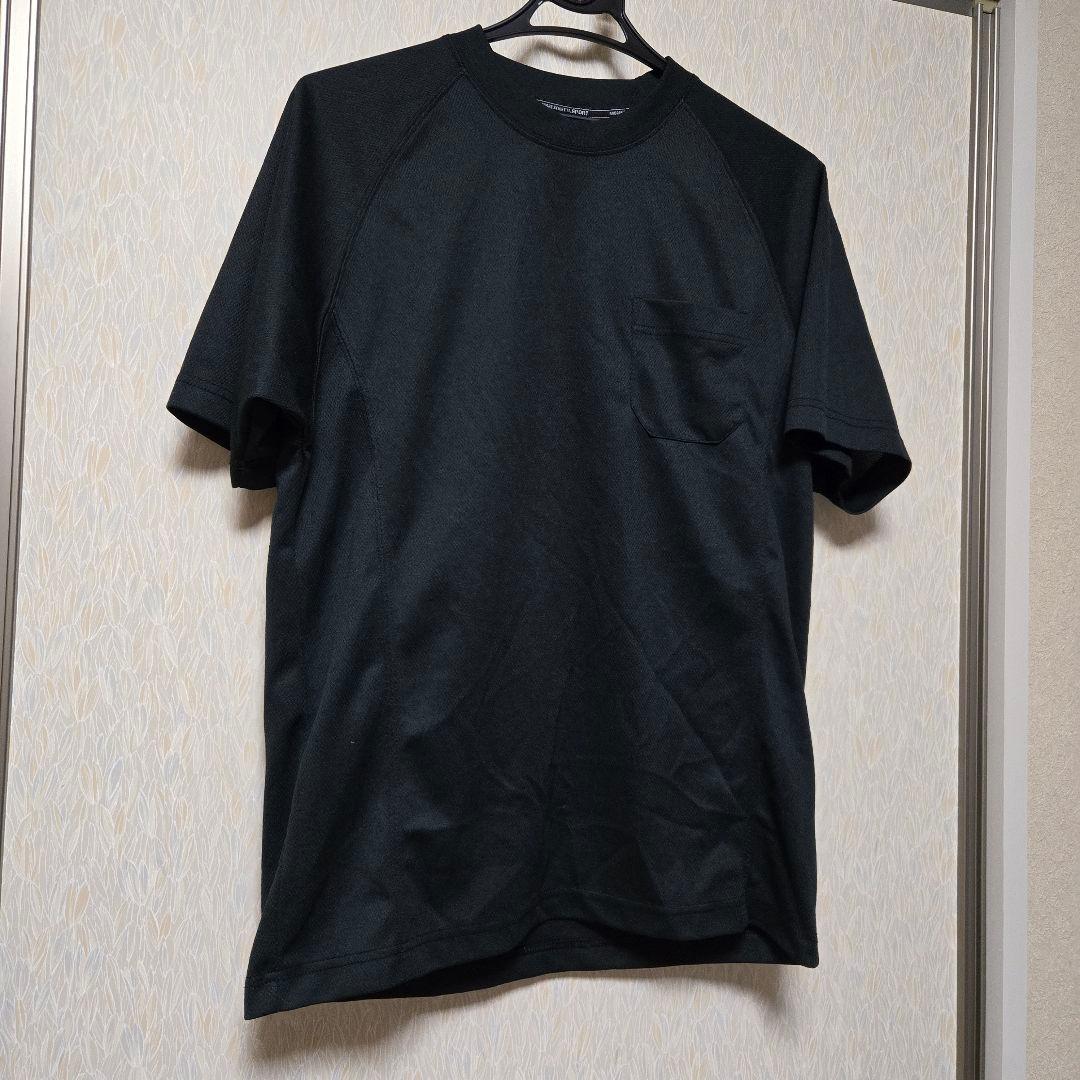 新品未使用　吸汗速乾　消臭　半袖Tシャツ　ブラック　Mサイズ — image 4