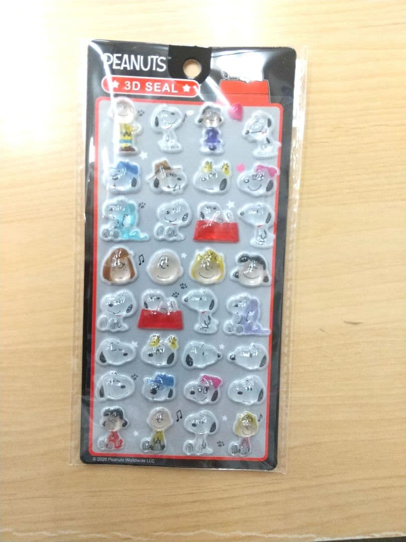 PEANUTS 3D SEAL ステッカー 3枚セット — image 2