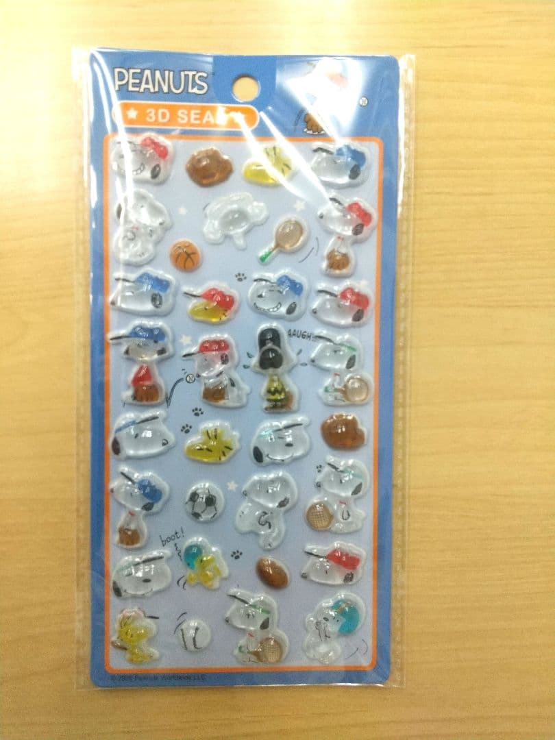 PEANUTS 3D SEAL ステッカー 3枚セット — image 4
