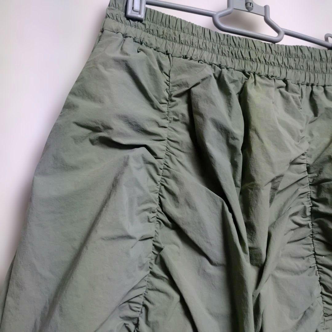 最終値下げ KBF シャーリングデザイン ワークパンツ カーキ — image 2