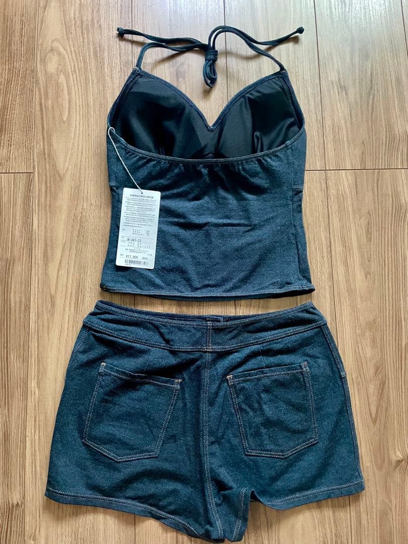 MARY QUANT セパレート水着 デニム風 2点セット — image 2