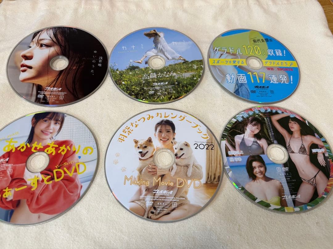 週刊プレイボーイ 付録DVD 20枚セット（写真のものすべて・バラ売り不可） — image 2