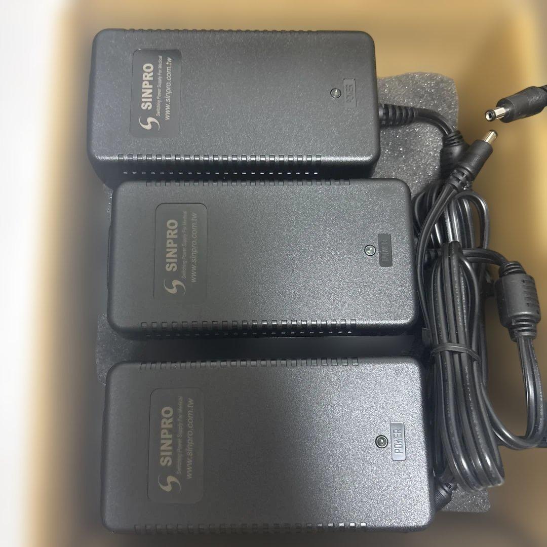 SINPRO ACアダプター 6個セット 電源ケーブル2本付き — image 5