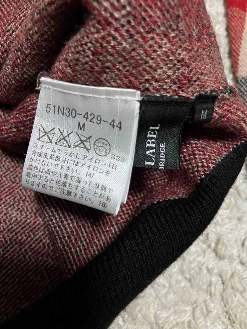 BLACK LABEL CRESTBRIDGEニットセーター　送料無料　Mサイズ — image 4