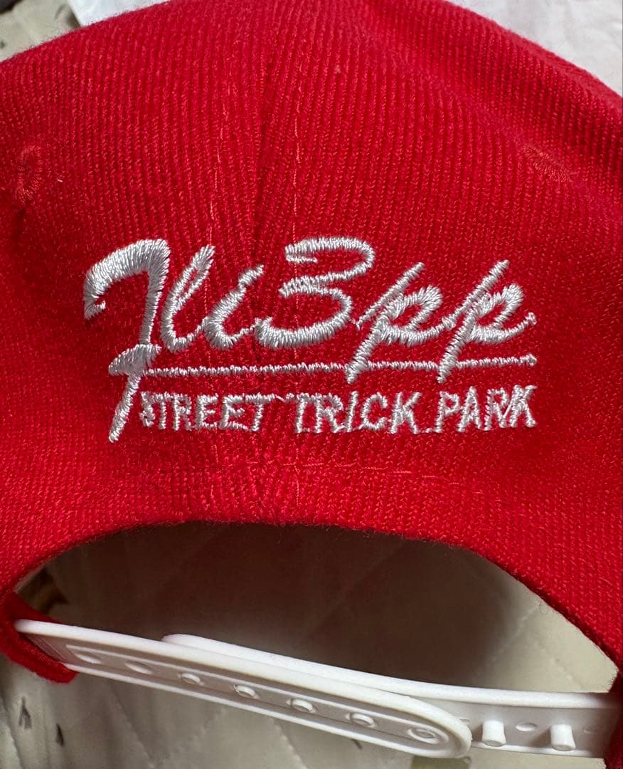 FLi3PP STREET TRICK PARK ベースボールキャップ 赤 — image 3