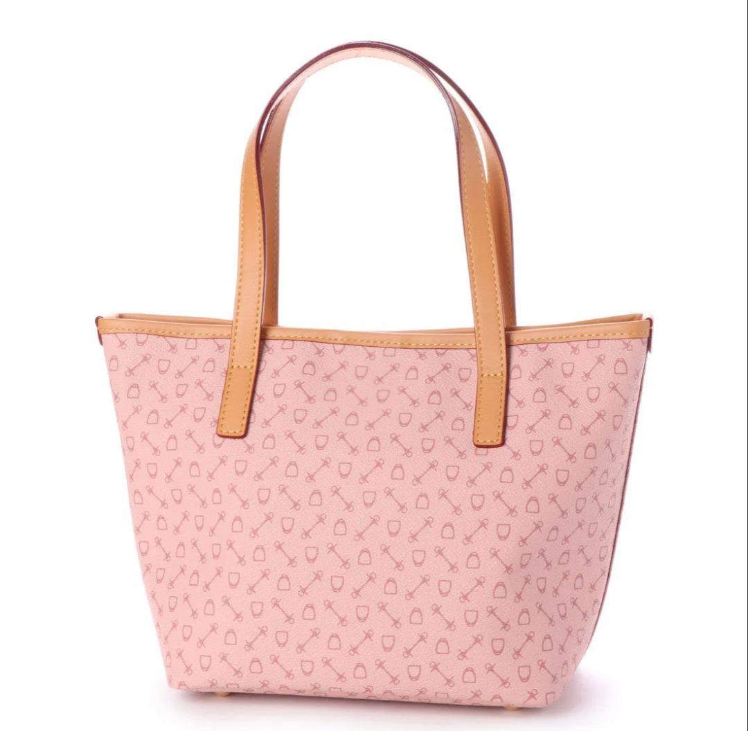 【美品】Why ホワイ♥️ハーネス ハンドバッグ ピンク　軽量　定価15400円 — image 2