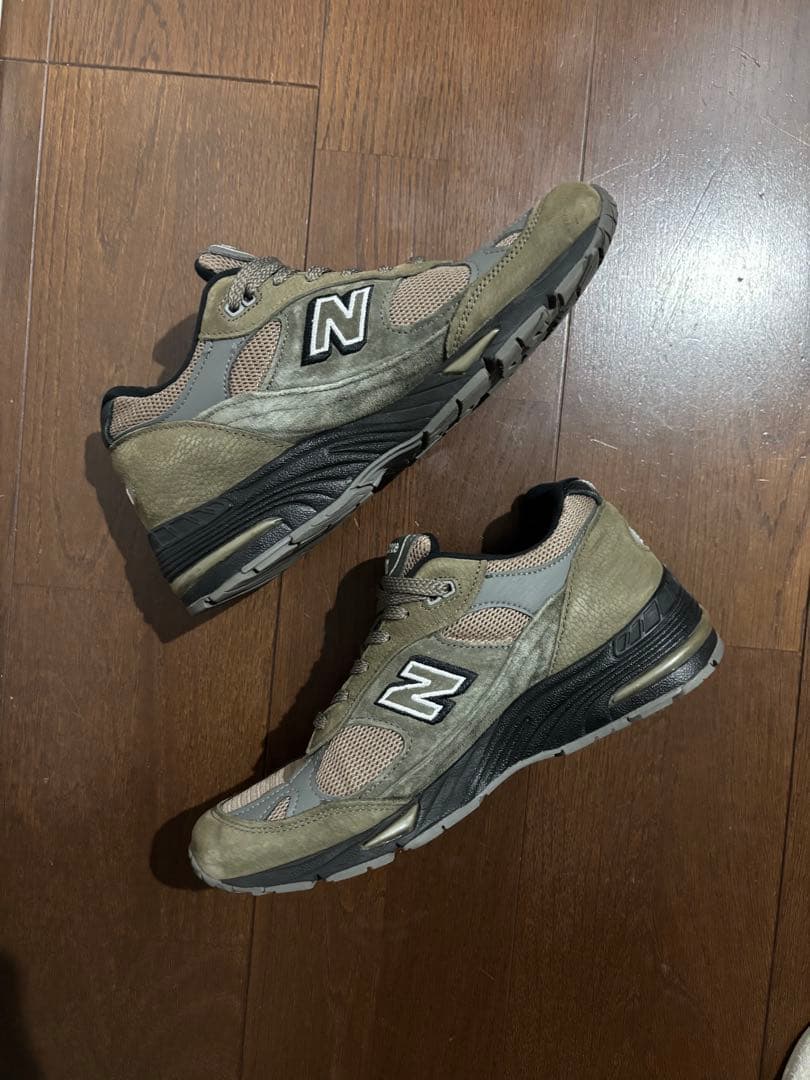 New Balance 991 オリーブ スニーカー　９９１ＦＤＳ　26.0 — image 2