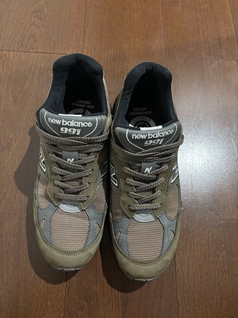 New Balance 991 オリーブ スニーカー　９９１ＦＤＳ　26.0 — image 3