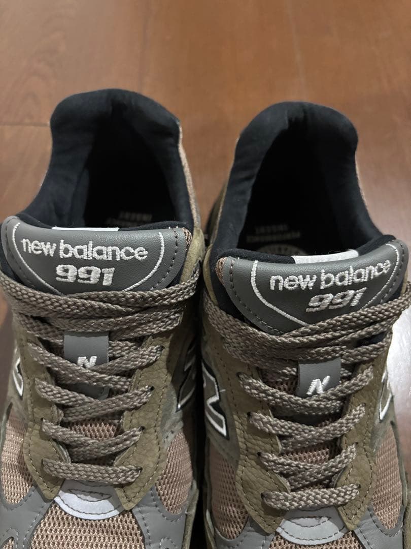 New Balance 991 オリーブ スニーカー　９９１ＦＤＳ　26.0 — image 4