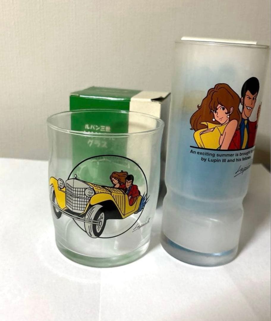 ルパン3世　オリジナルグラス 2点セット　未使用品 — image 2