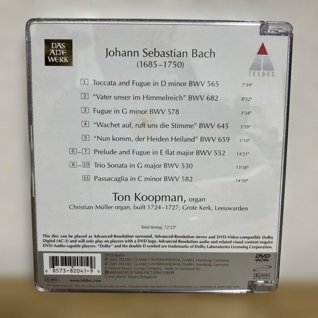 DVD　TON　KOOPMAN　ORGAN　SPECTACULAR — image 2