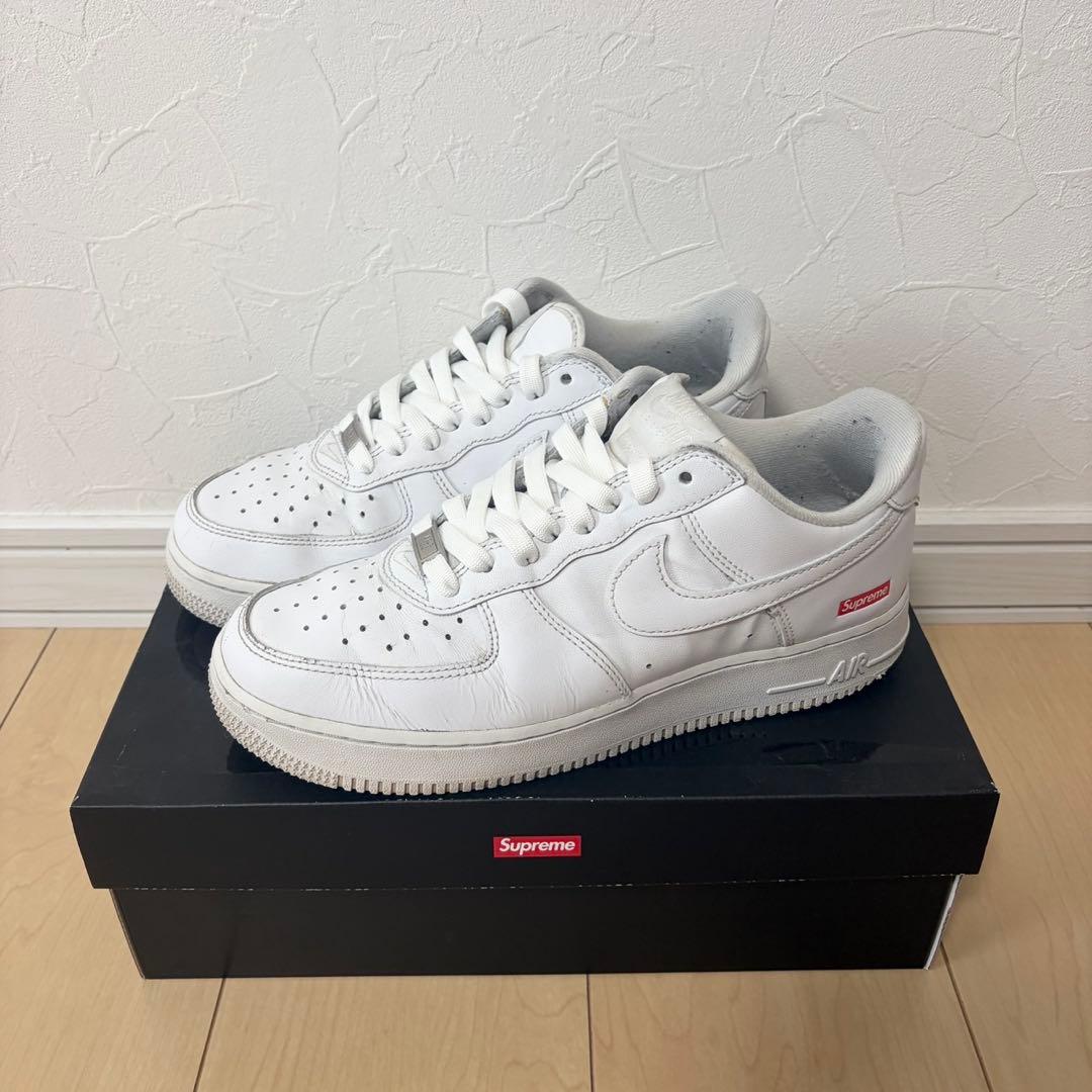 Nike Air Force 1 Supreme ホワイト25.5cm即日発送 — image 2