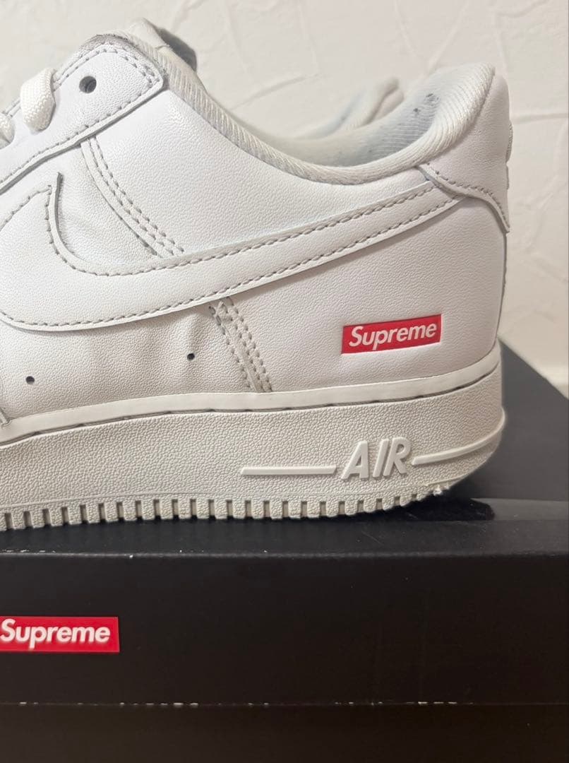 Nike Air Force 1 Supreme ホワイト25.5cm即日発送 — image 3