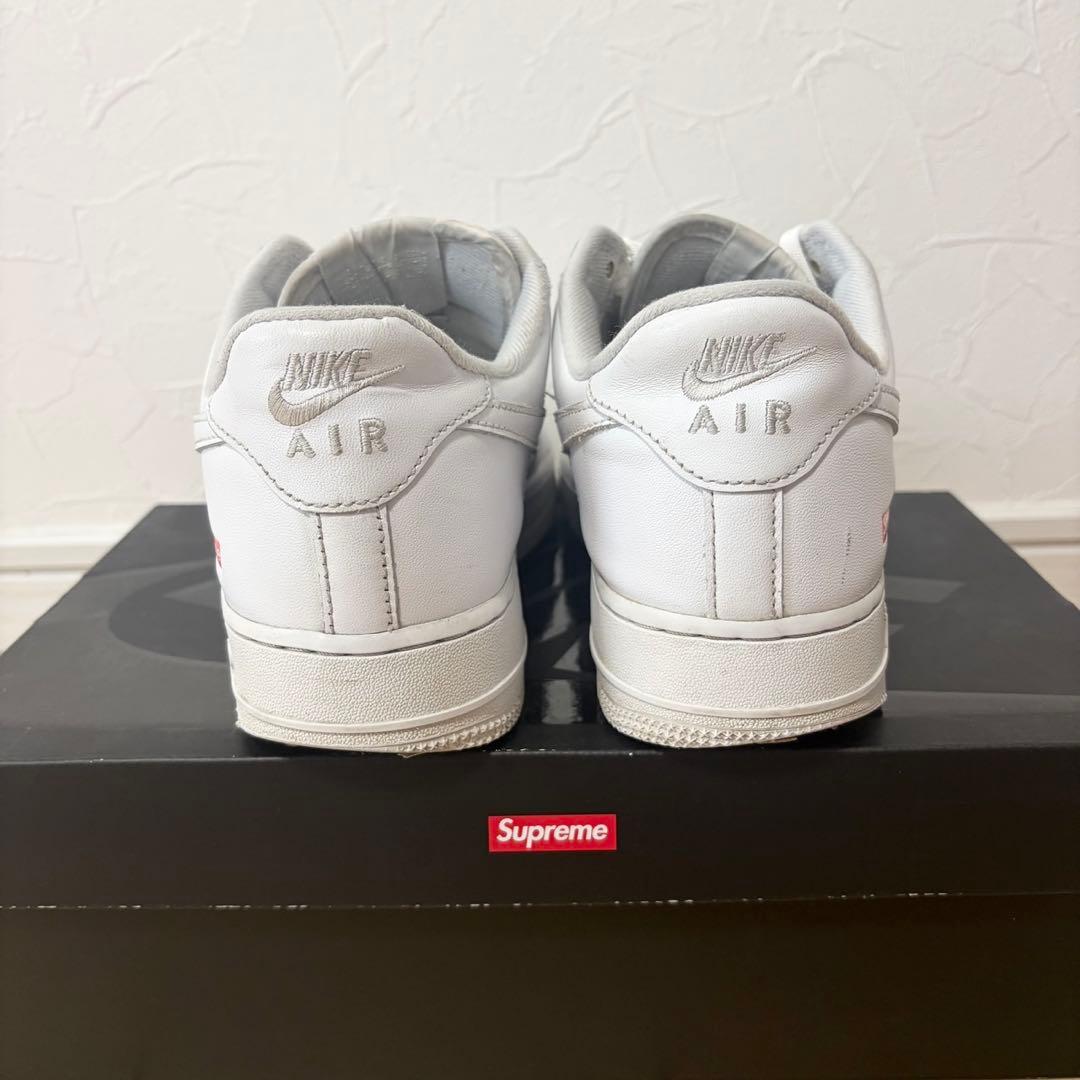 Nike Air Force 1 Supreme ホワイト25.5cm即日発送 — image 4