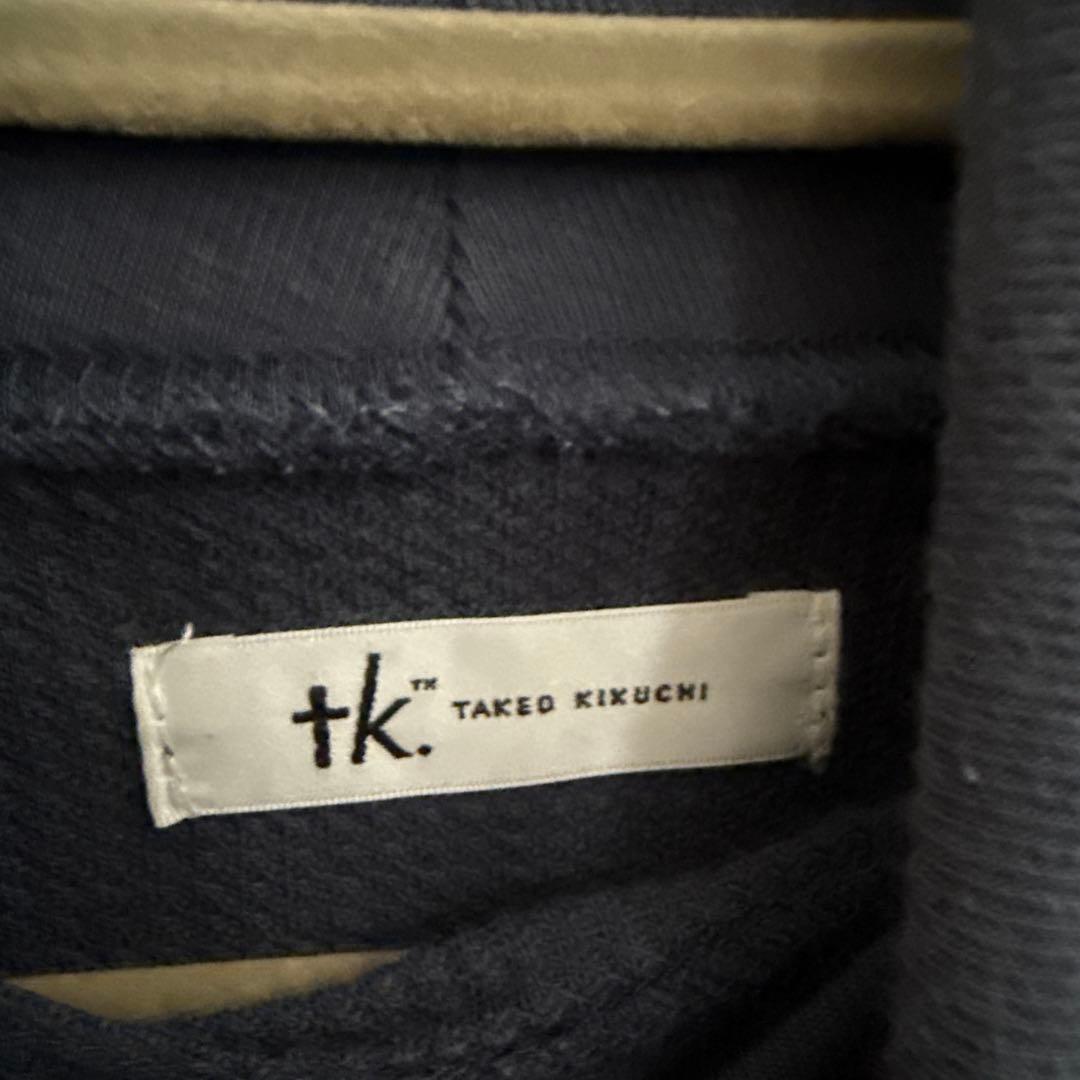 tk. TAKEO KIKUCHI ネイビータートルネックセーター — image 2