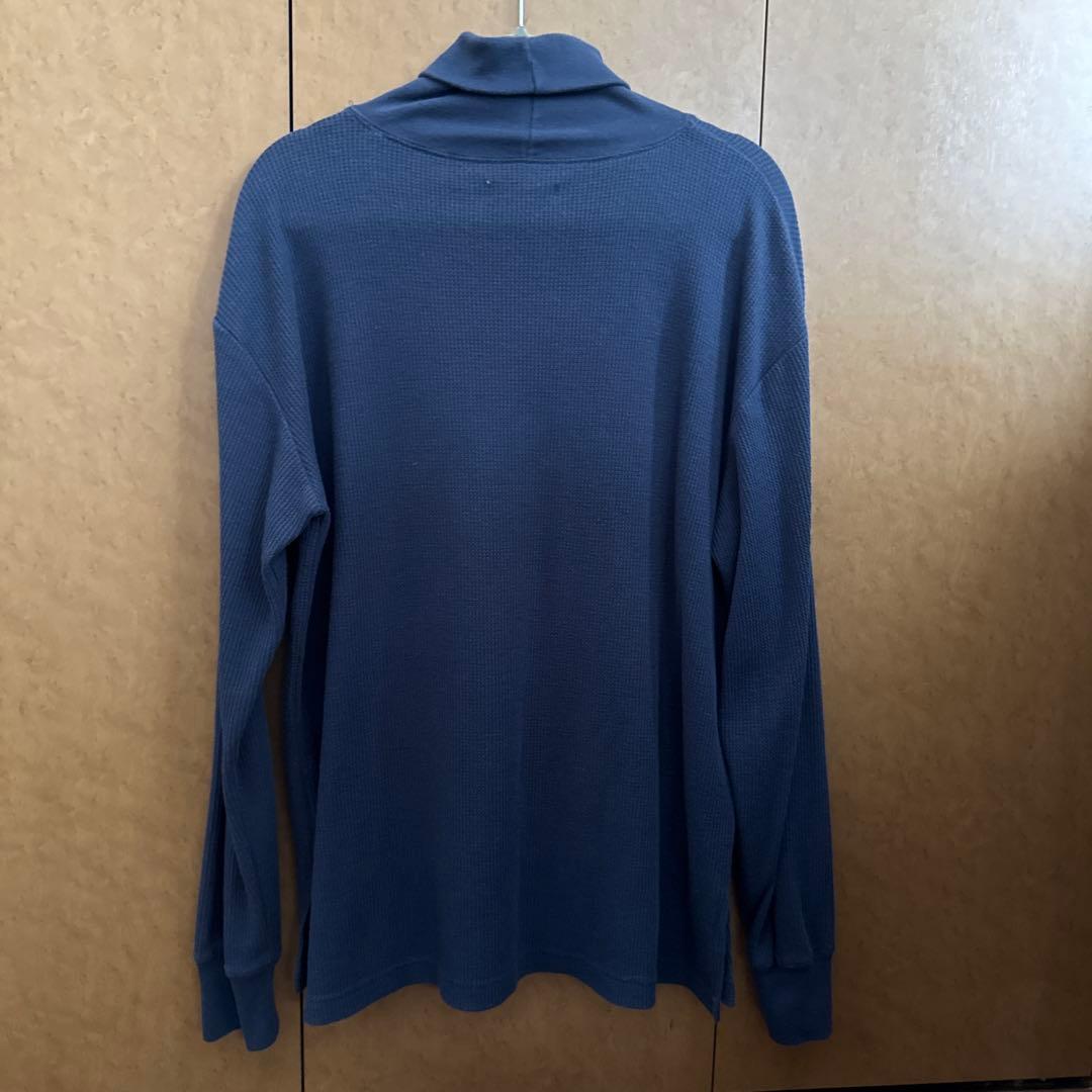 tk. TAKEO KIKUCHI ネイビータートルネックセーター — image 3