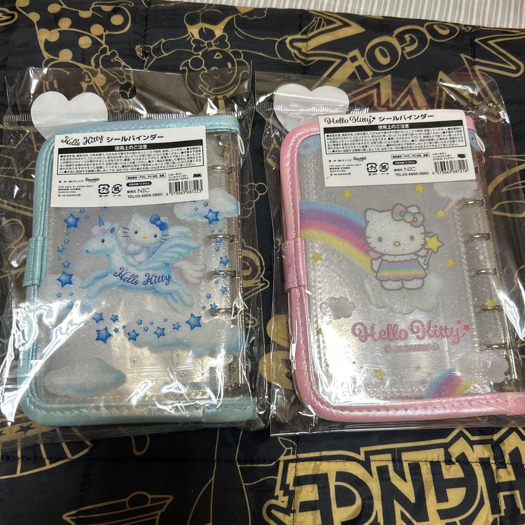 【最安値！】ハローキティ シールバインダー２種セット — image 2