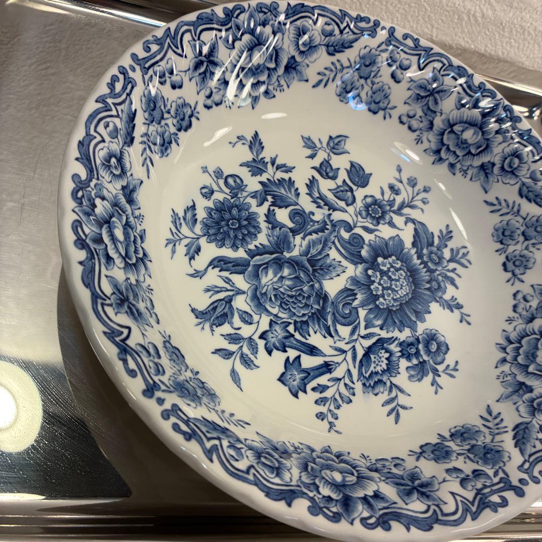 希少 RIDGWAY Clifton 深皿 20cm イギリス製 ヴィンテージ — image 2