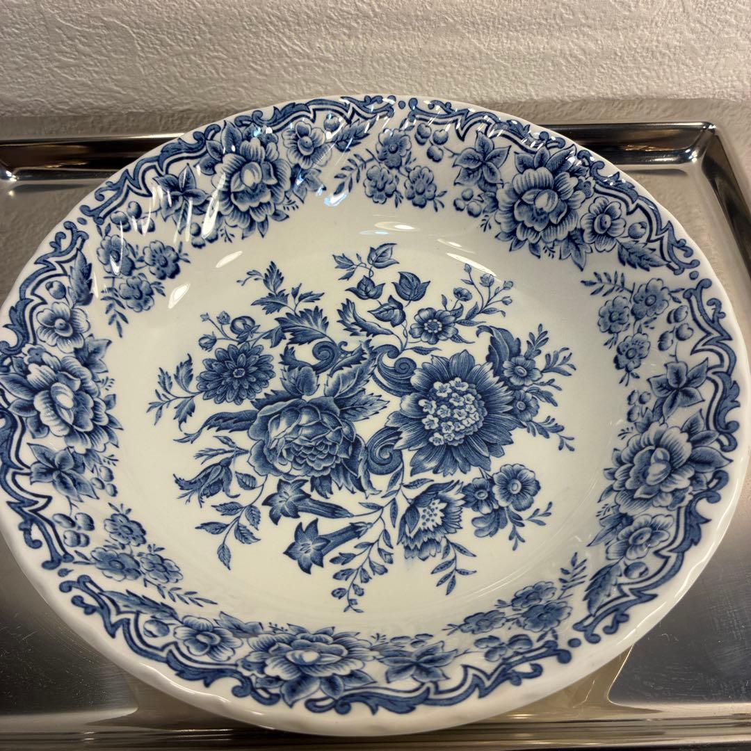 希少 RIDGWAY Clifton 深皿 20cm イギリス製 ヴィンテージ — image 3