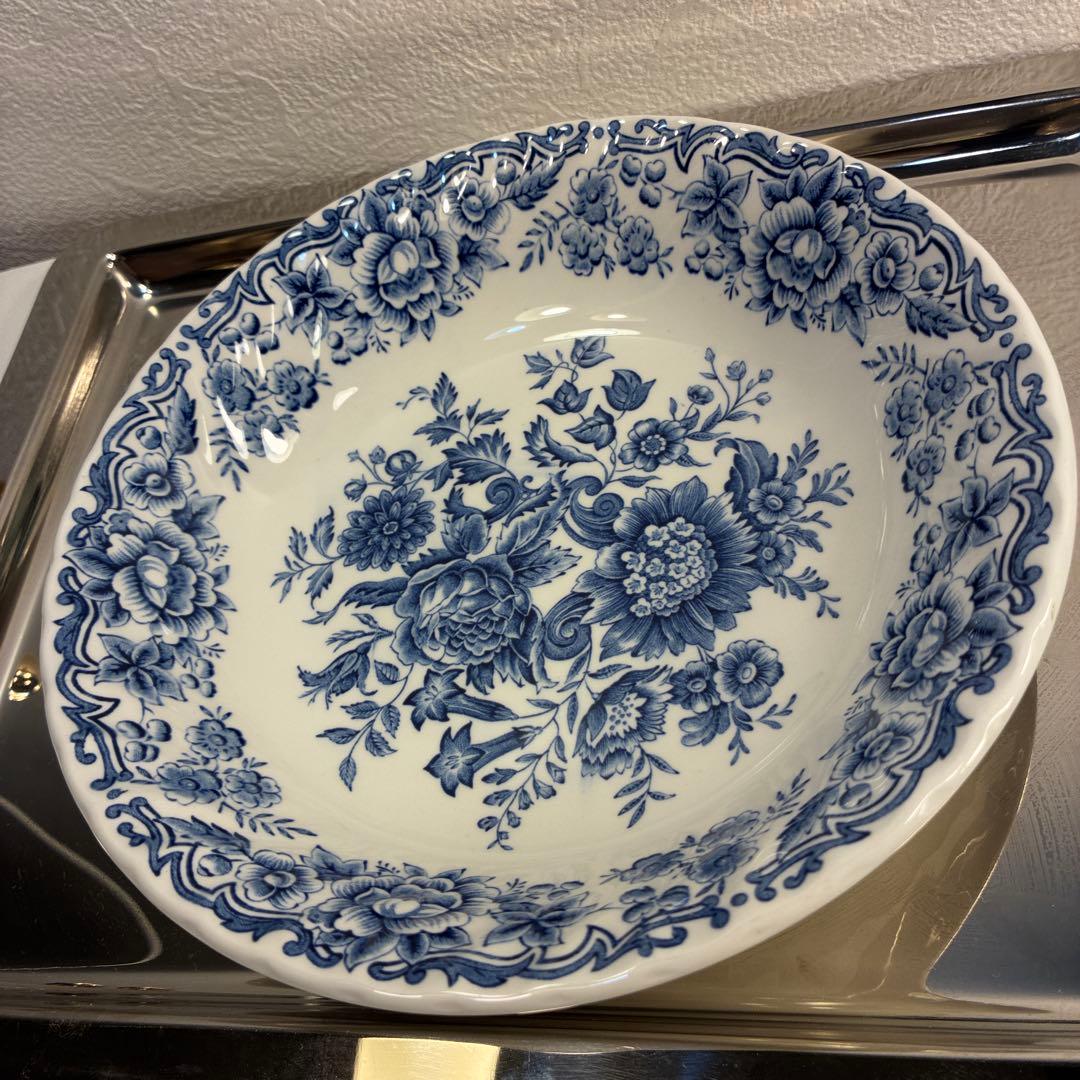 希少 RIDGWAY Clifton 深皿 20cm イギリス製 ヴィンテージ — image 4