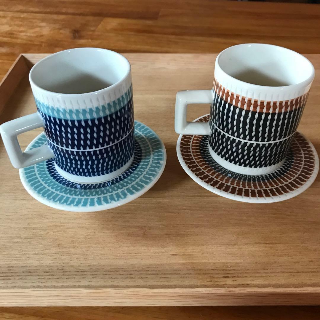 曽根洋司　KANNA カップ&ソーサー2客セット おしゃれ　コーヒーカップ — image 2