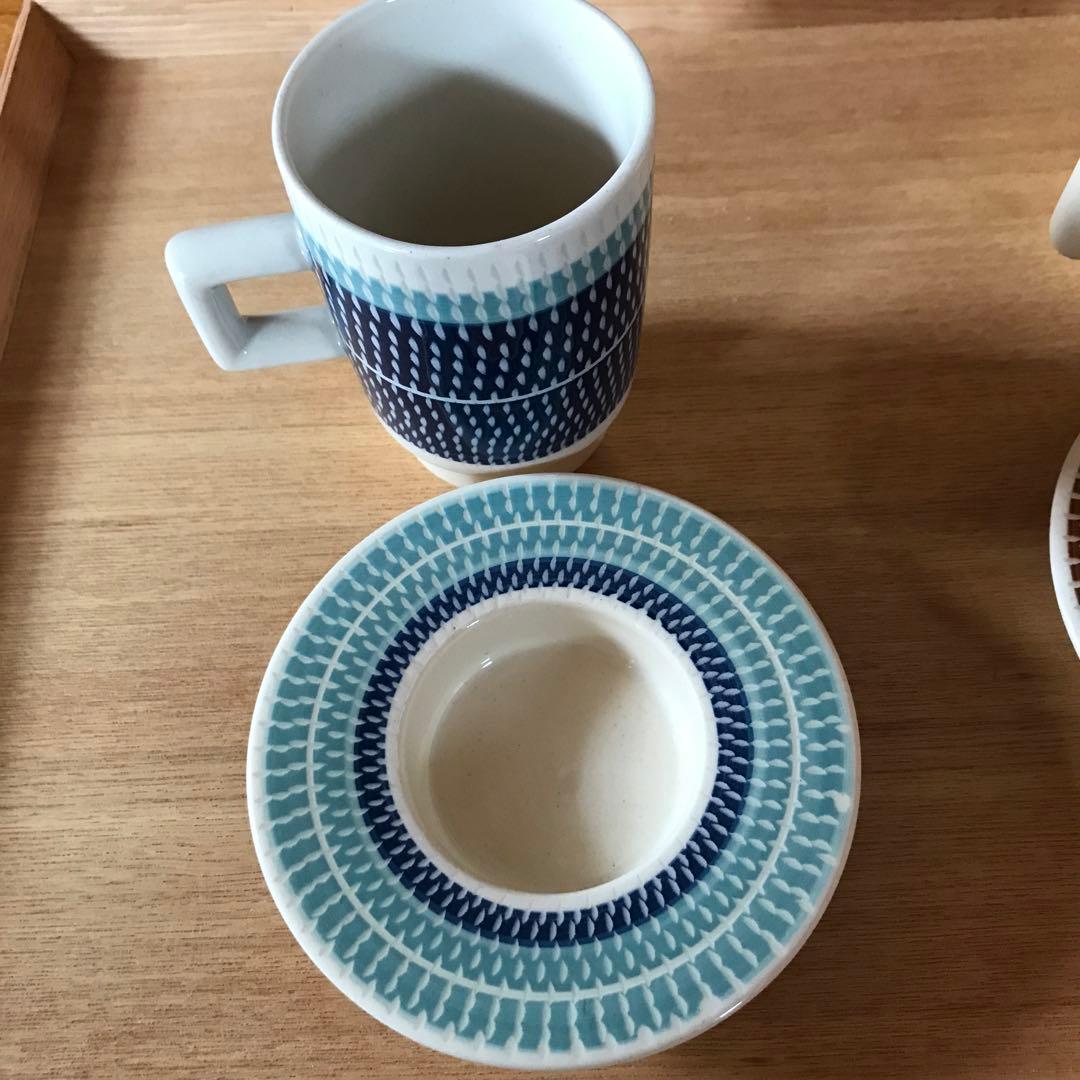 曽根洋司　KANNA カップ&ソーサー2客セット おしゃれ　コーヒーカップ — image 3