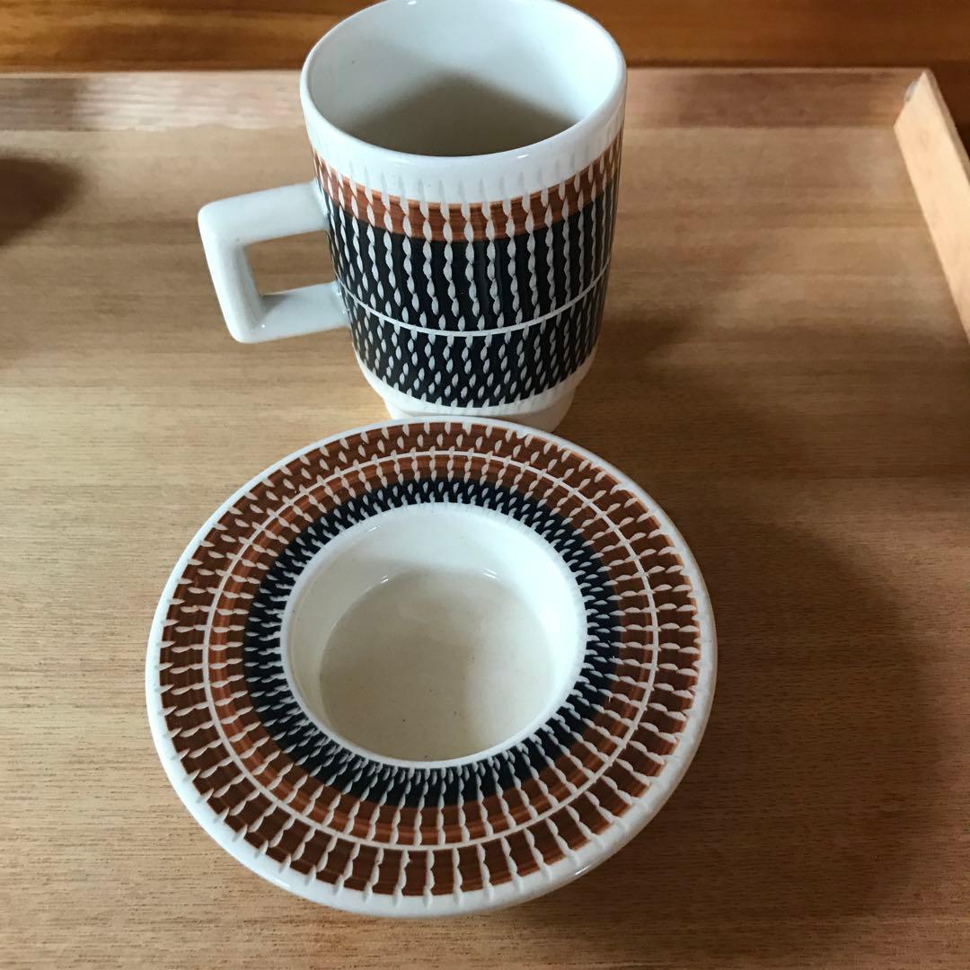 曽根洋司　KANNA カップ&ソーサー2客セット おしゃれ　コーヒーカップ — image 4