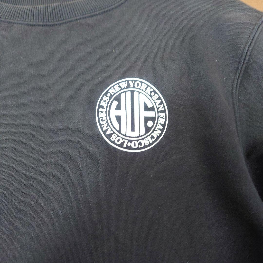 HUF スウェット ブラック Mサイズ — image 2