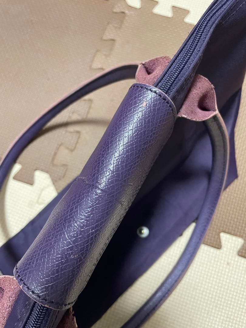 Longchamp ハンドバッグ パープル — image 3