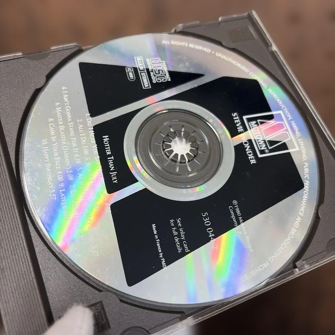 CD スティービー・ワンダー/ホッター・サン・ジュライ — image 4