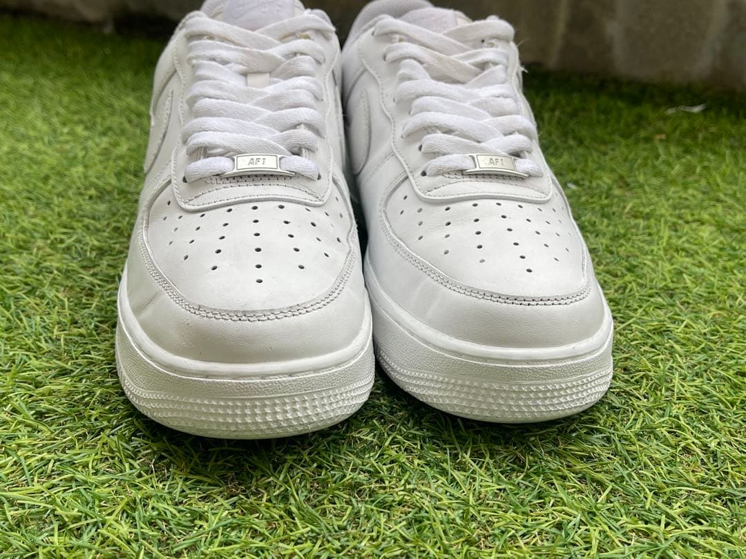 NIKEエアフォース1ホワイト 27cmスニー カー(2) — image 5