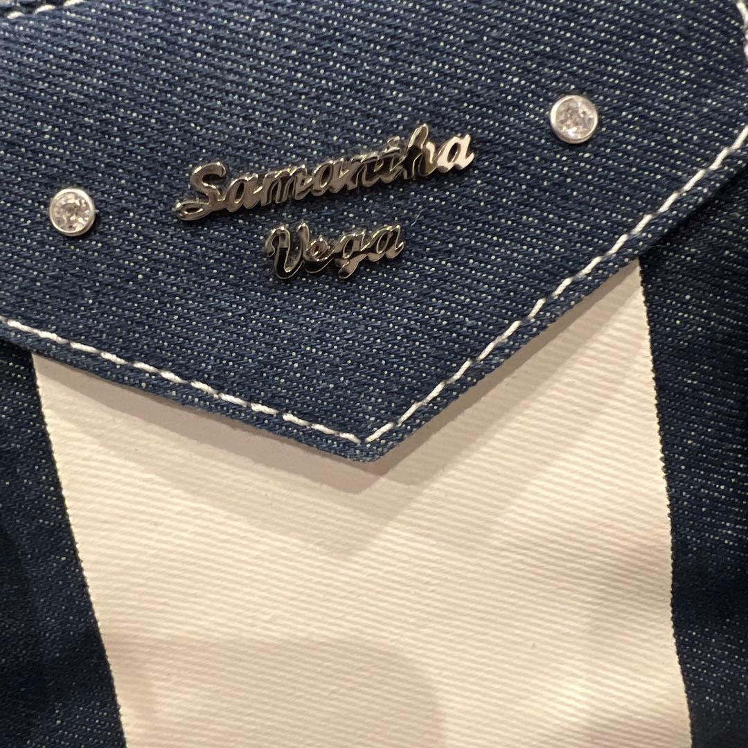 美品　サマンサヴェガ　S30　デニムハンドバッグ　2way　ショルダーバッグ — image 2
