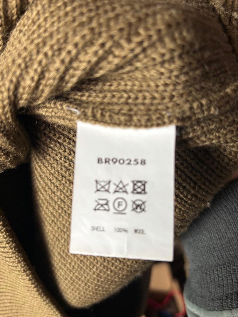 ¥53900 最高級品　バズリクソンズ　ハンドニット　ウールタートル　セーター — image 4