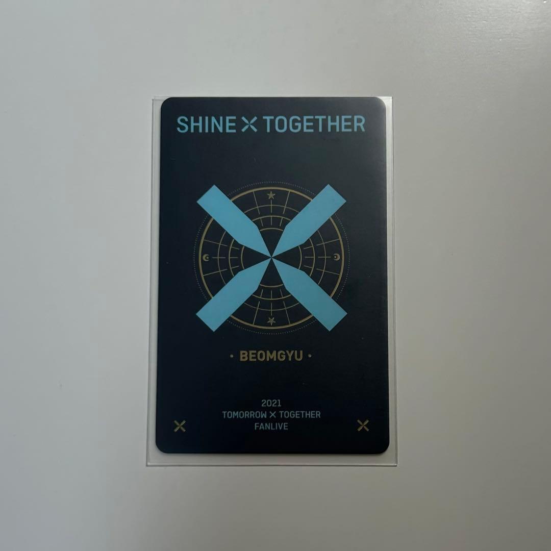 TXT SHINE X TOGETHER 2021 ボムギュ トレカ — image 2