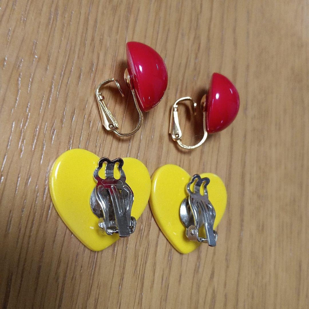 昭和レトロ　イヤリング 2点セット — image 5
