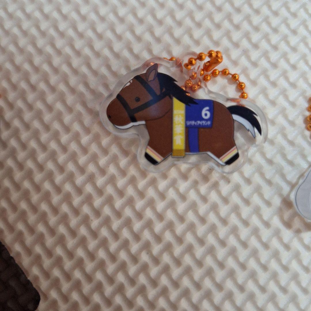 競走馬 アクリルキーホルダー 3点セット — image 3