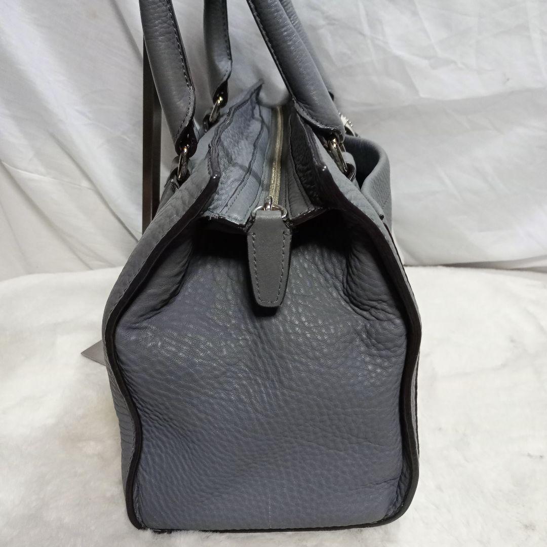 COACH コーチ G1373-25340 ハンドバッグ レザー グレー — image 3