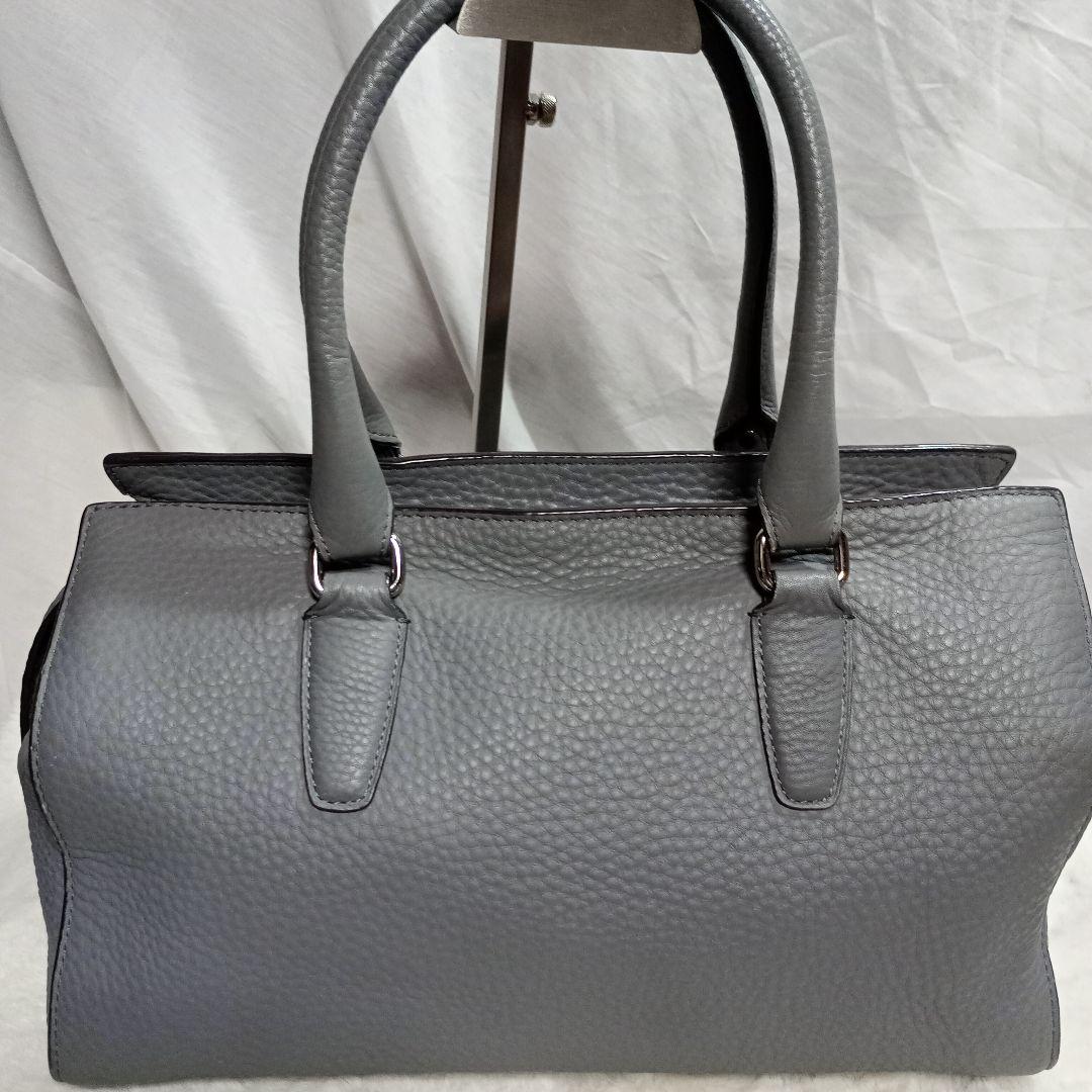 COACH コーチ G1373-25340 ハンドバッグ レザー グレー — image 4