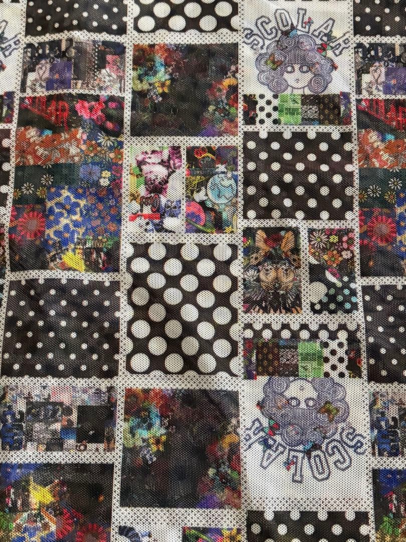 ★scolar★ 新品タグ付き★ パッチワークチュールロンT — image 3
