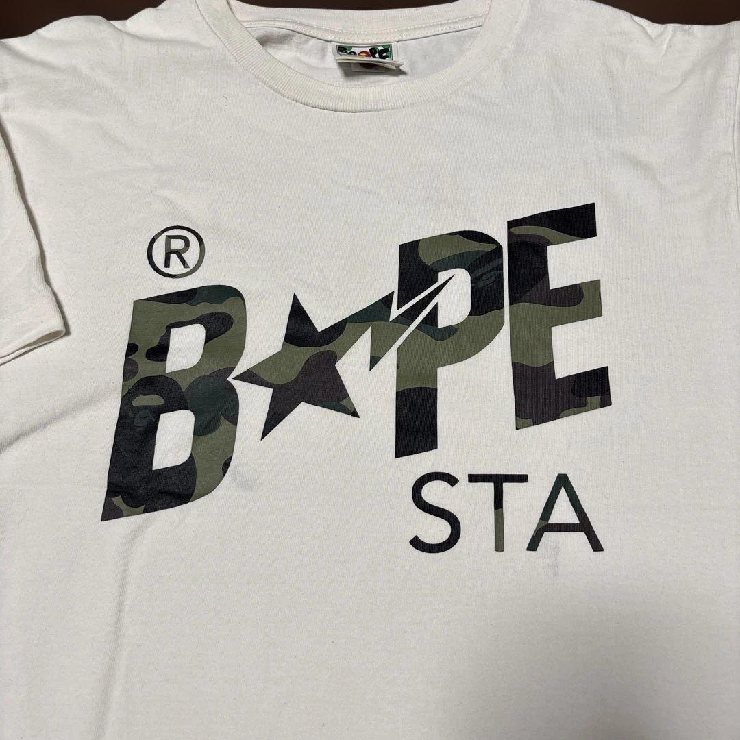 A BATHING APE BAPE STA Tシャツ ホワイト M — image 2