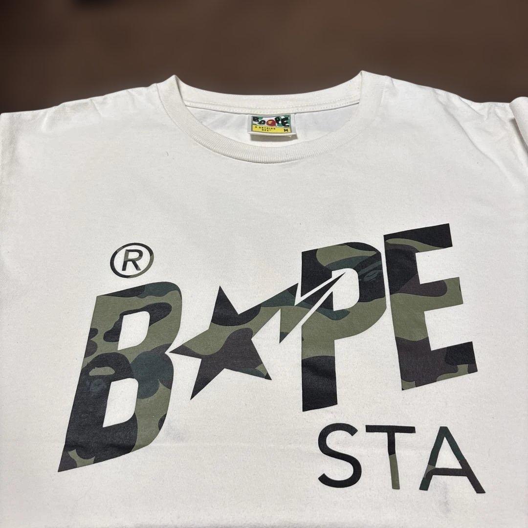 A BATHING APE BAPE STA Tシャツ ホワイト M — image 5